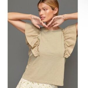 Nation LTD Para Boxy Tee in Safari - Small